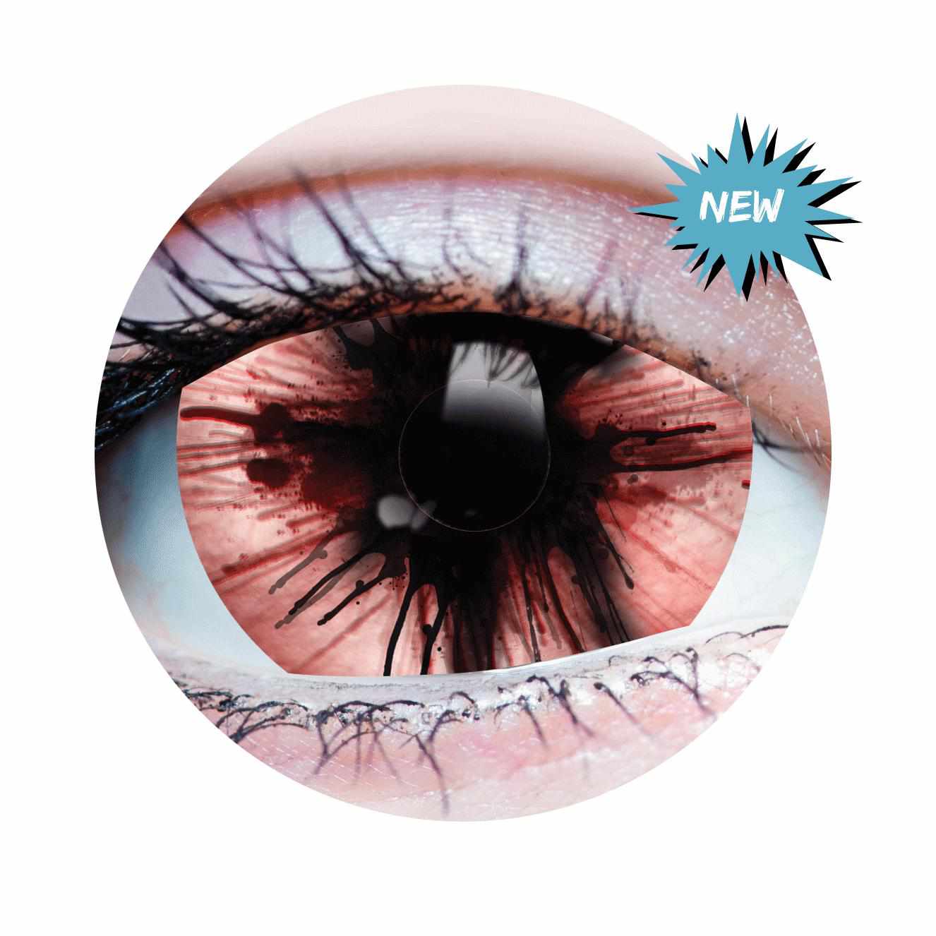 Ojotrend 1Pair Colored Contact Lens Anime Halloween Eyes Cosplay Contacts  Lenses Power -3.75 Yellow Brown | Wholesale | Tradeling
