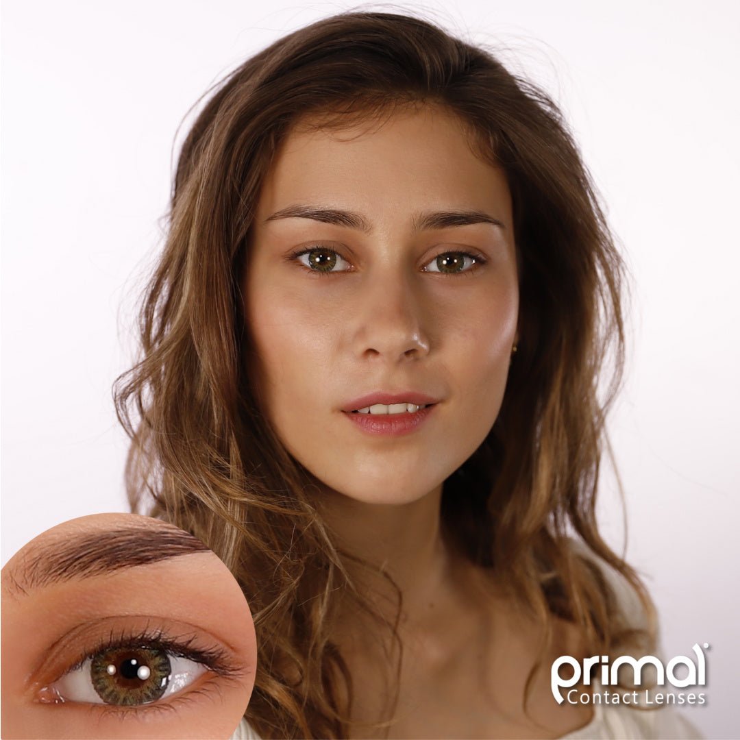 Delightful Jade Contacts Model Portrait