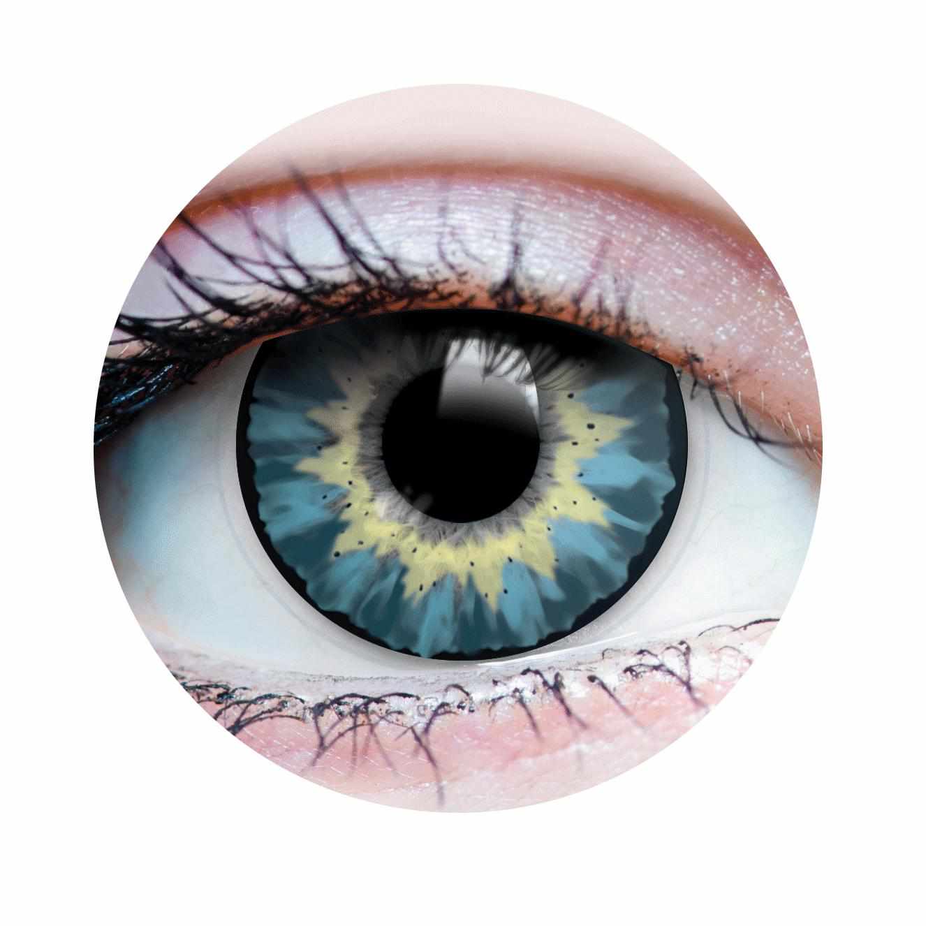 Delightful Sapphire Contact Lenses